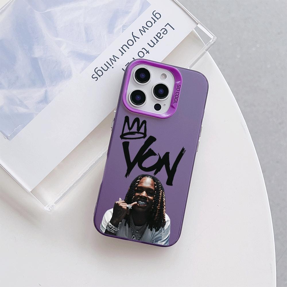 Popular and funny K-King Von Phone Case Suitable for iPhone 17 16e 16 15 14 13 12 11 Mini Pro Max Air X XR XSMAX 8 7 Plus Anti Fall Matte Back Cover