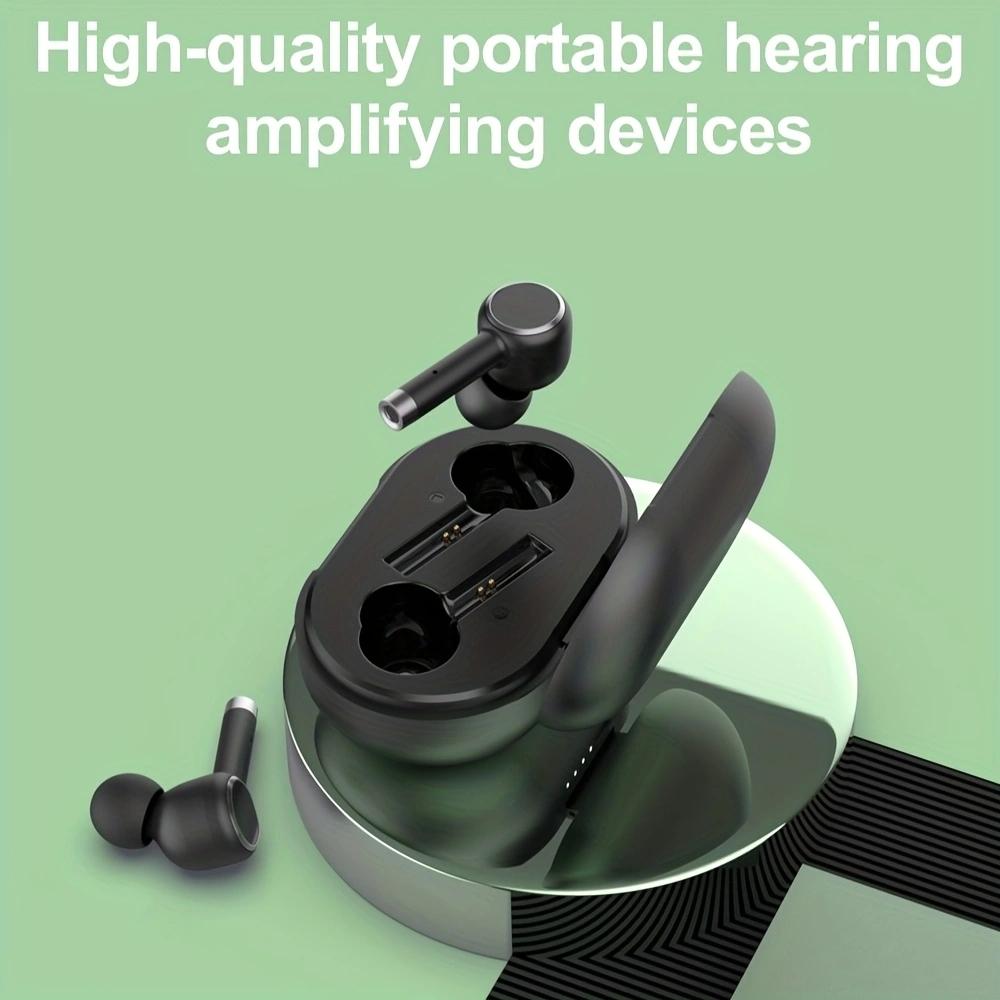 OTC Hearing Assistance Device, Adjustable Volume, Rechargeable Case, Low Power Consumption