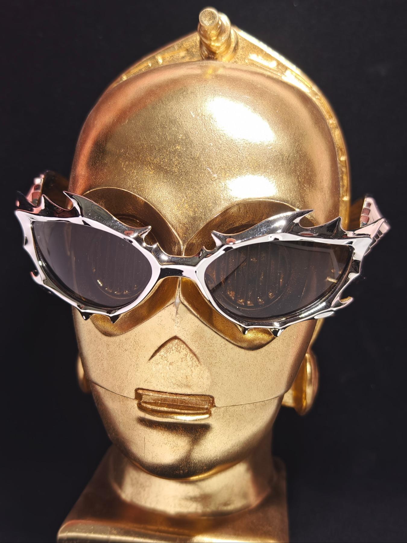 Trendsetting Decorative Glasses, Oversized Geometric Frame, Eyecare Fashion Accessory, Sporty Style, All-Season Wear, Sunglasses Frames