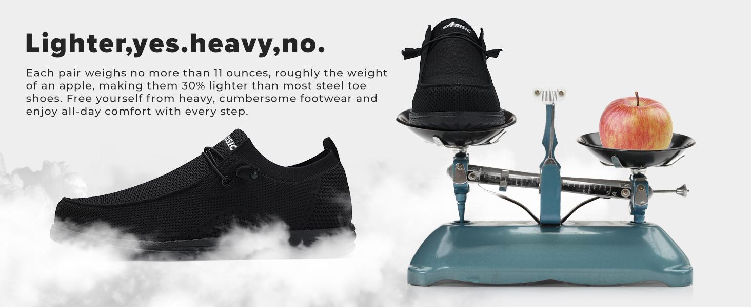 Steel Toe Shoes for Men Womens High-Cut Indestructible Construction Wide Work Safety Shoes Slip Resistant Comfortable Lightweight Breathable Sneakers SpringStatements