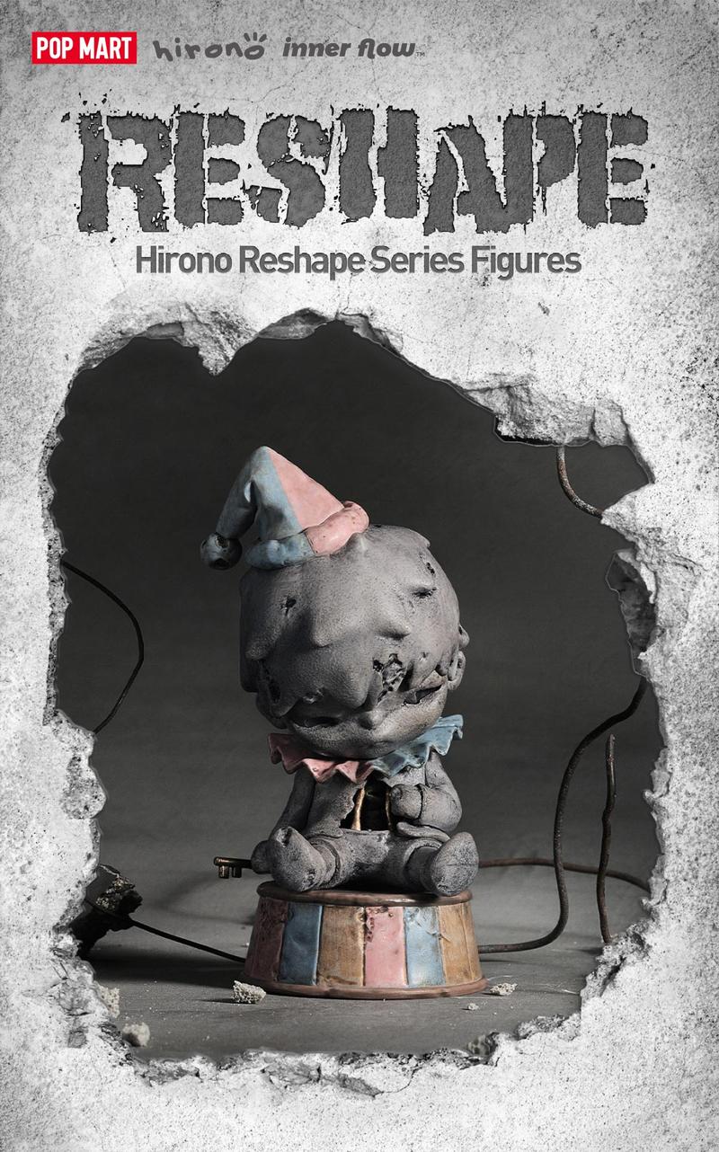 POP MART HIRONO Reshape Series Figures, Blind Box, Mystery Box