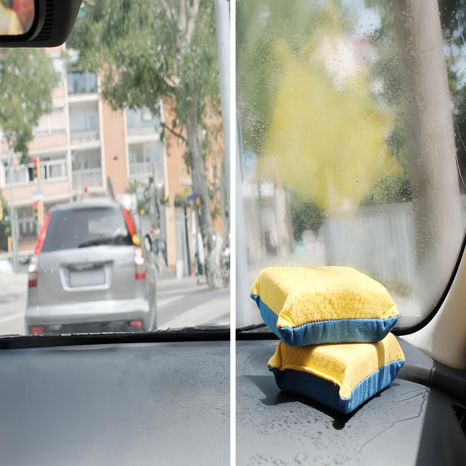 Large Super Absorbent Anti-Fog Cleaning Sponge, streak-free and easy to clean. Perfect for cars, mirrors, glass and more. Versatile indoor and outdoor cleaning tool with premium practical design.