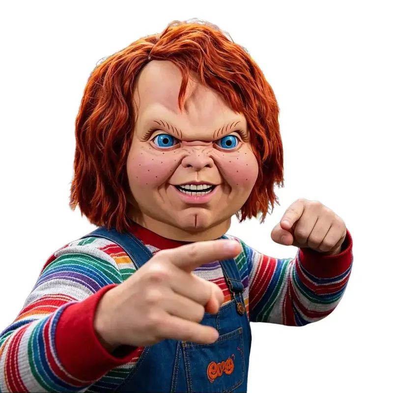 Scary Chucky Mask, Latex Zombie Woman Mask for Halloween, Costume and ...