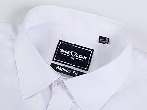 3-Pack Alimens&Gentle Men's Stain Sheild Business Casual Dress Shirts - Slim Fit Long Sleeve Button Down Shirt 3-Pack Alimens&Gentle Men's Stain Sheild Business Casual Dress Shirts - Slim Fit Long Sleeve Button Down Shirt