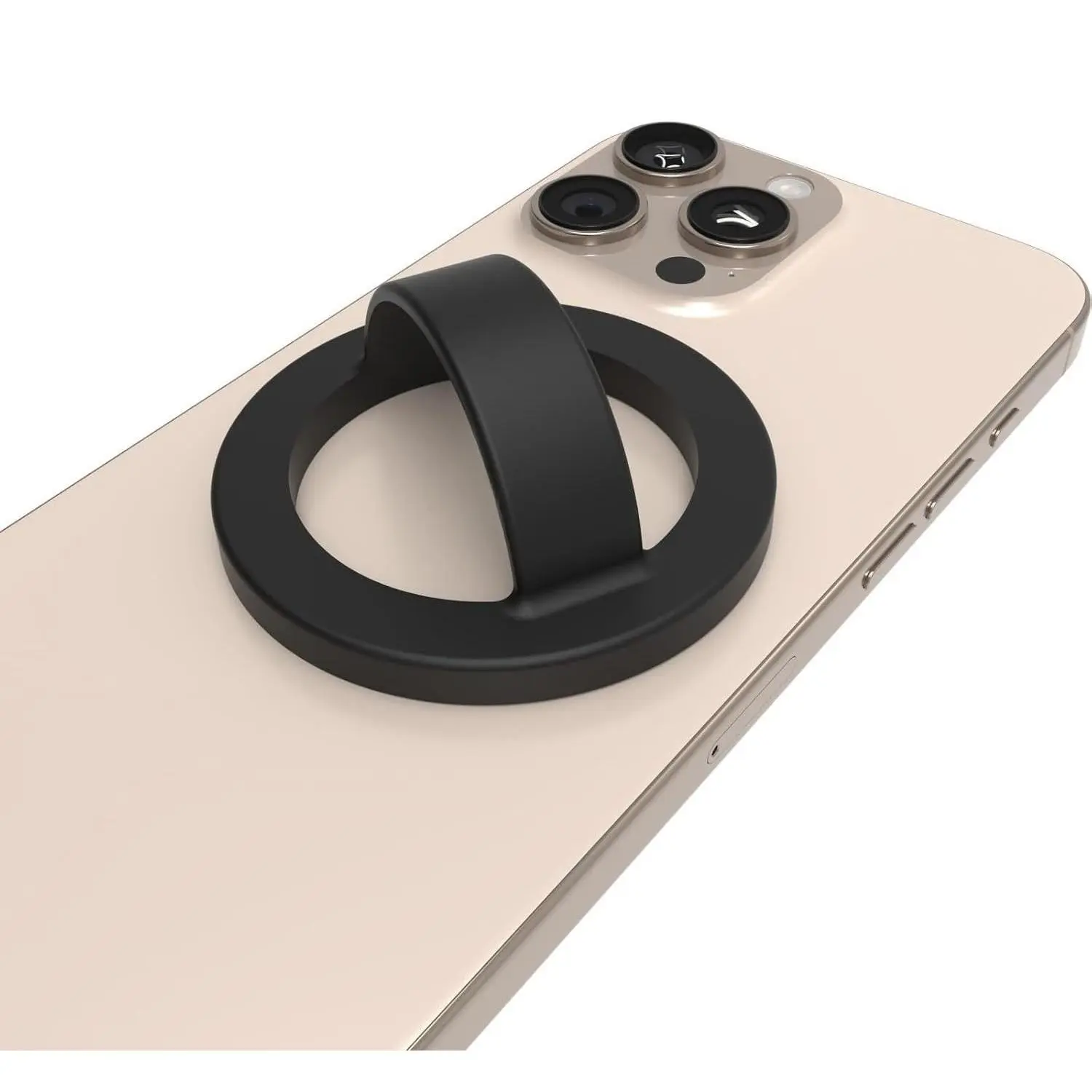 Magnetic Phone Grip Comfy Silicone Ring Grip Stand & Magnetic Phone Holder, Compatible with MagSafe iPhone 16/15/14/13/12