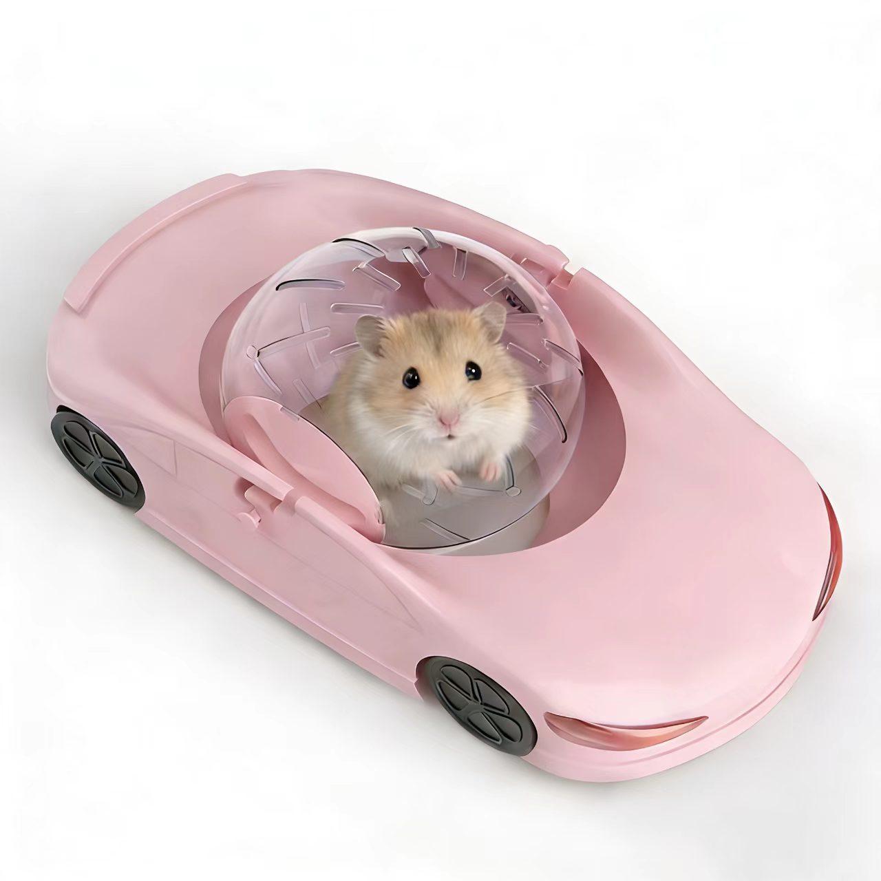 Large Hamster Exercise Wheel Ball Toy, Durable Hamster Roller, Suitable for Small Pet Cages, Promotes Exercise and Entertainment