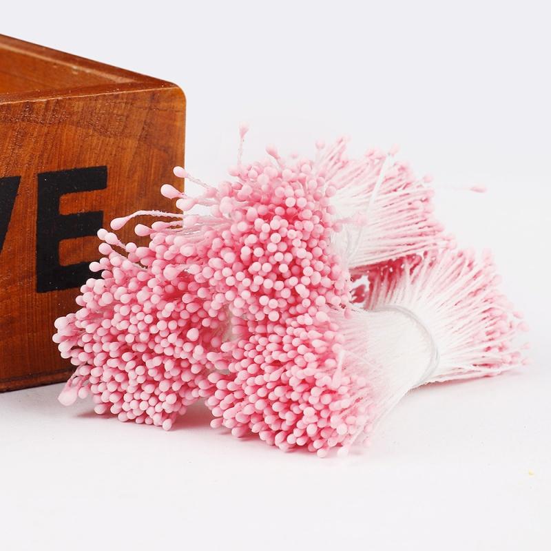 400 Multicolor Polyester Artificial Flower Stems, Soft Touch Handmade Bouquet Decorations, DIY Floral Arrangements, Home Decoration, Weddings, Parties
