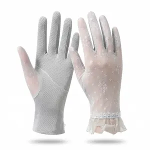 Women Lace Gloves, Spring Summer Cycling Gloves, Wedding Tea Party Gloves, Halloween Elegant Short Novelty Accessories, Vintage Wrist Decor