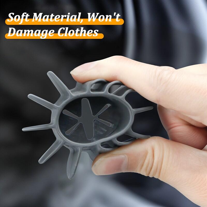 Anti-Tangling Laundry Balls, Prevent Clothes From Tangling & Knotting, Reusable Washing Machine Cleaning Balls for Front & Top Load Washer
