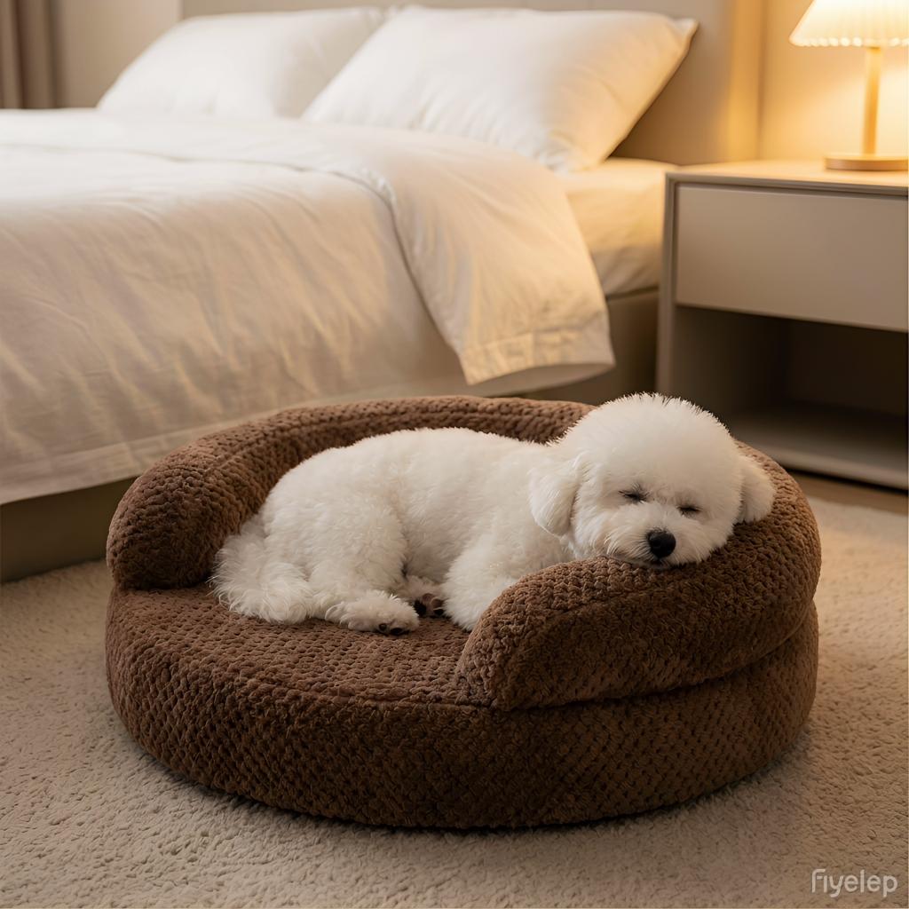 Cat and Dog Bed，Pet Sleeping Bed for Indoor Cats and Small Dogs, Pet Cushion, Cat Mat, Cat Bed, Washable, Cute, Soft Dog Sofa Bed, Non-Slip Base, Cat Houses, Highly Resilient and Won’t Collapse, Protects Joints，gray