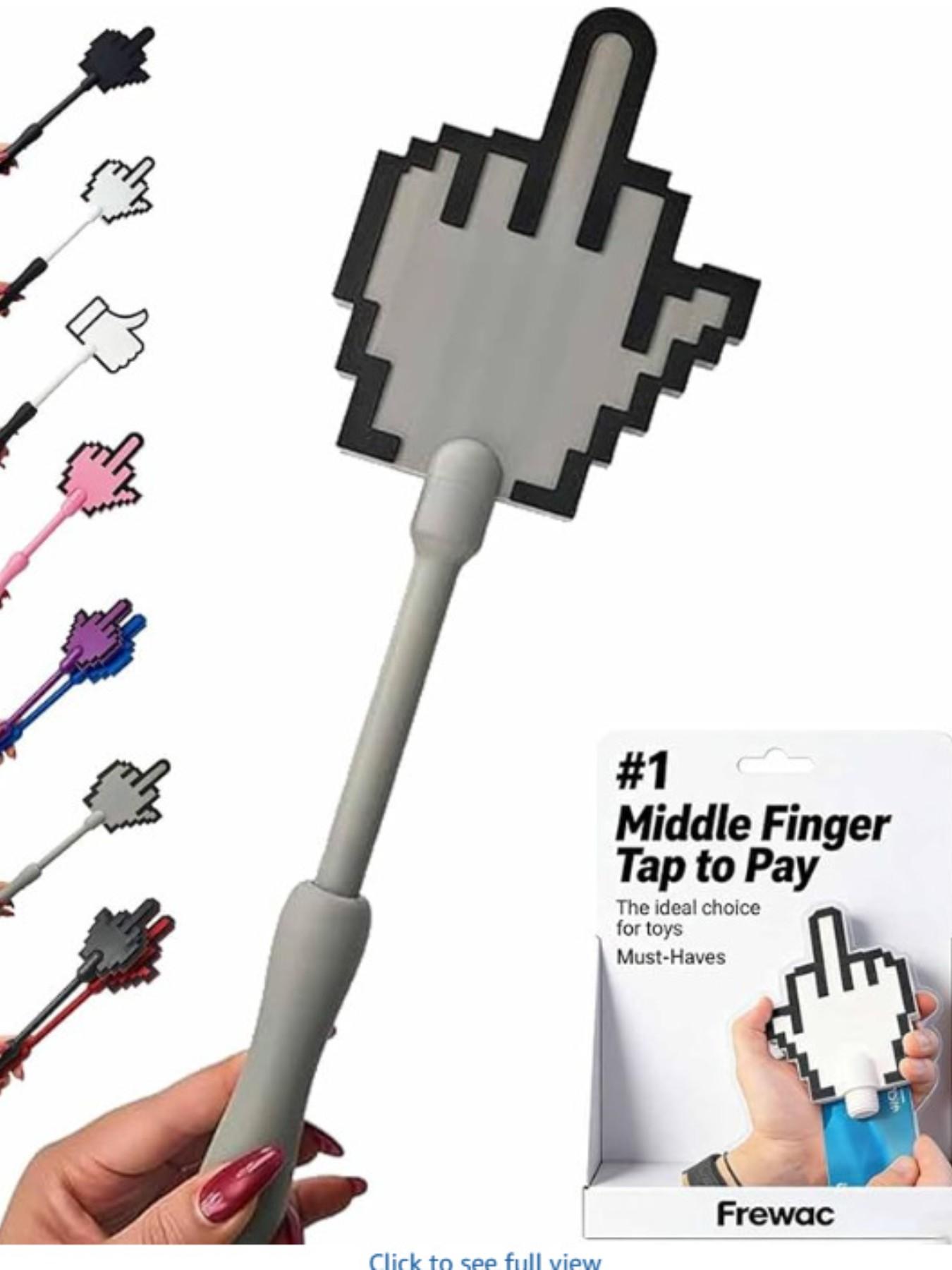 3D Printed Magic Wand Touch Payment, Non-Contact Card Holder, Middle Finger Magic Wand, Ideal for Contactless Payments, Perfect for Card Transactions