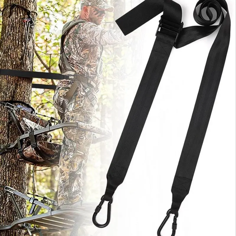 Outdoor Climbing Harness, Quick Connect Safety Tree Rope, Secure Climbing Gear, Ideal for Outdoor Activities