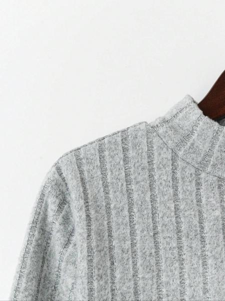 Women's Fall Winter Fashion Slim Fit Thermal Long Sleeve Tops Set, Casual Round Neck Fleece Lined Pullover, 3 Piece