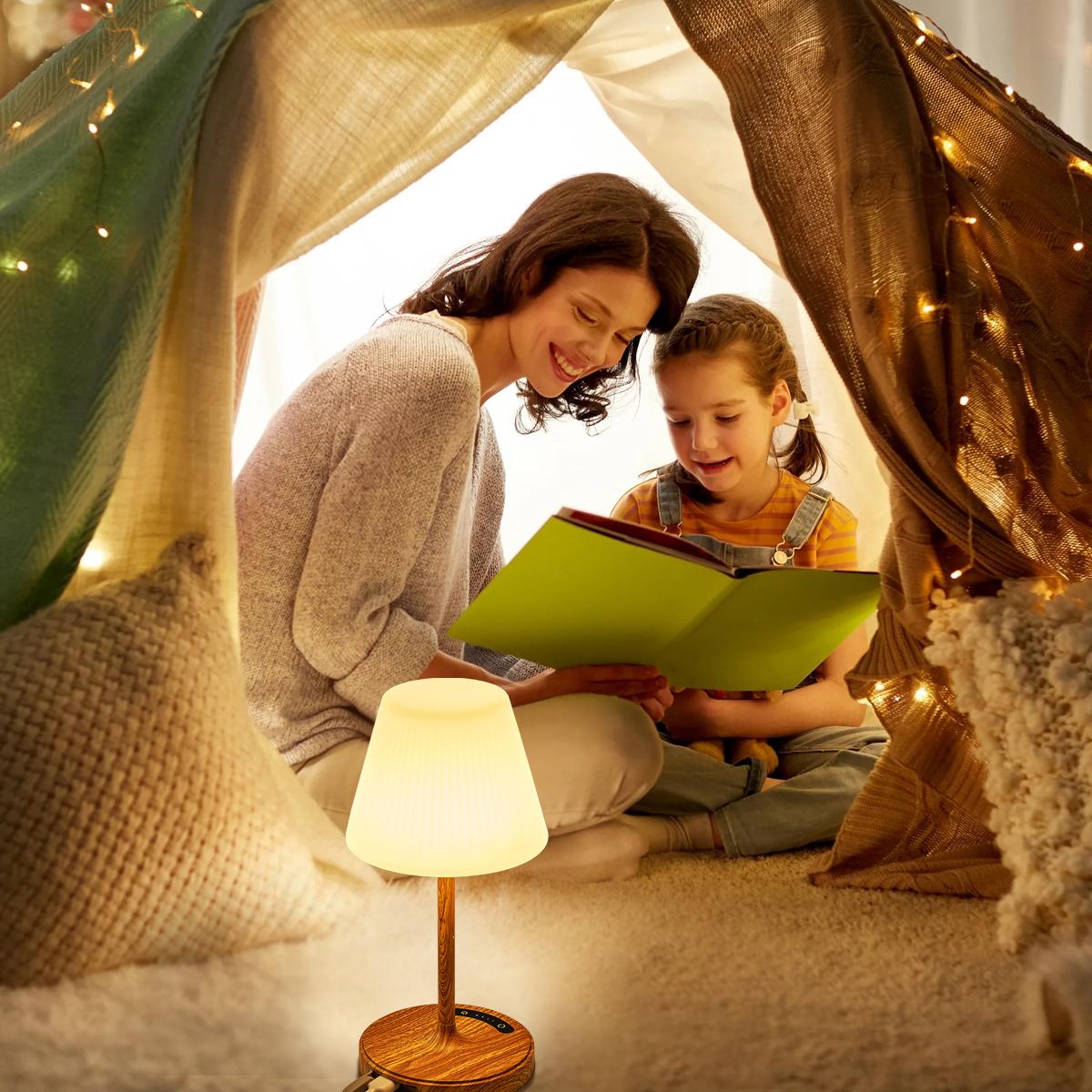 Shower Lamp Waterproof Bathroom Lamp for Inside Shower Bathtub, Rechargeable Cordless Table Lamp, with 4000mah Battery, Touch Dimmable Light, Small Relaxing Spa Night Lamp for Bedroom, Bathroom, Kitchen, Desk