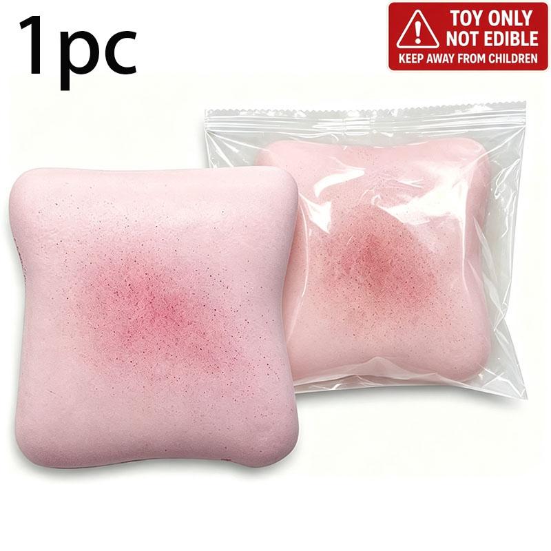 1/4pcs Bread Butter Squishy, Slow Rising Stress Ball, Squishy Fun, Soft Squishy Fidget, Fidget Toy for Adhd, Party Favor Gift, Stress Relief Item, Stress Relief Squishies, Model 2411xy08