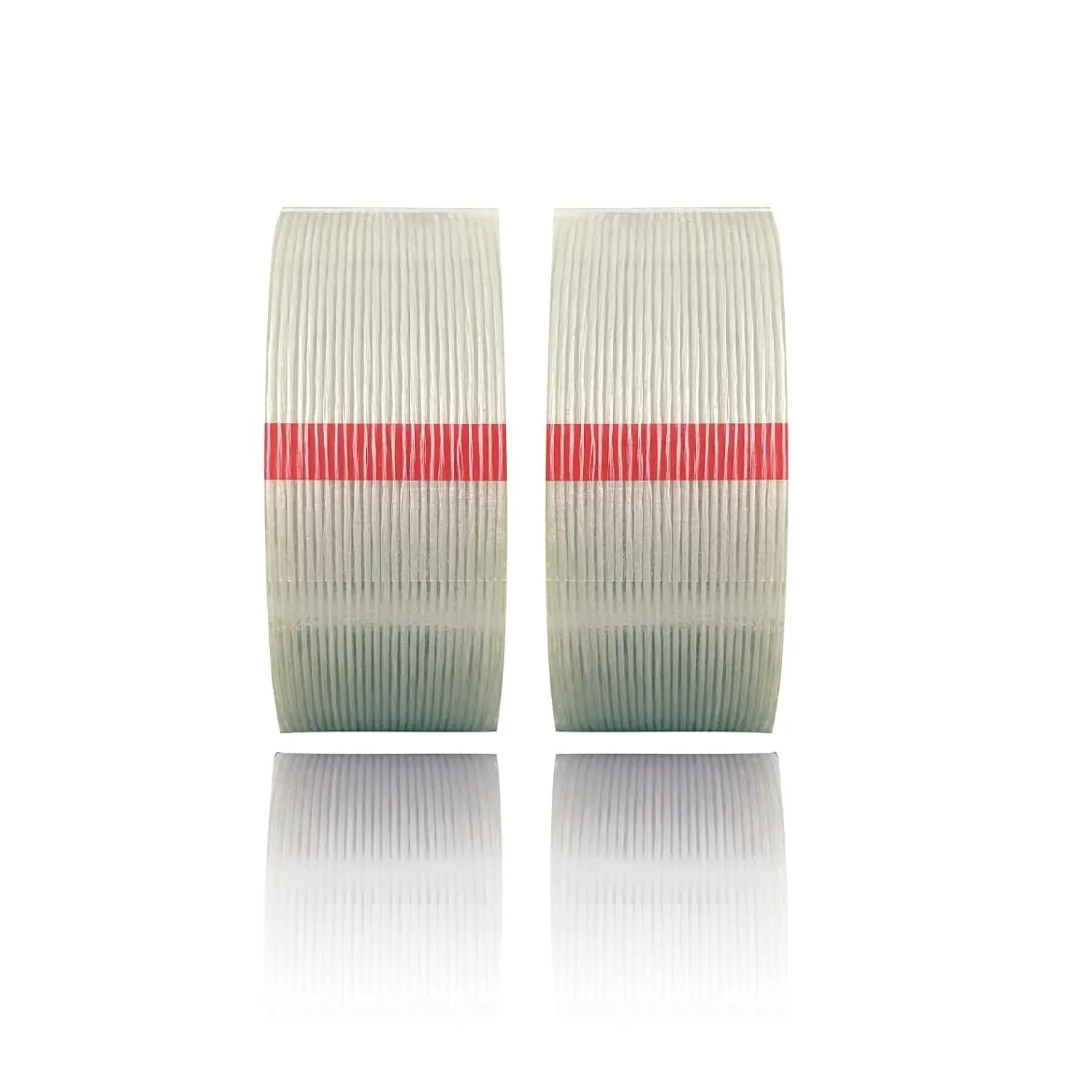 Strapping Tape 2 inch x 35Yds 2 Pack Heavy Duty Transparent Reinforced Fiberglass Packing Tape