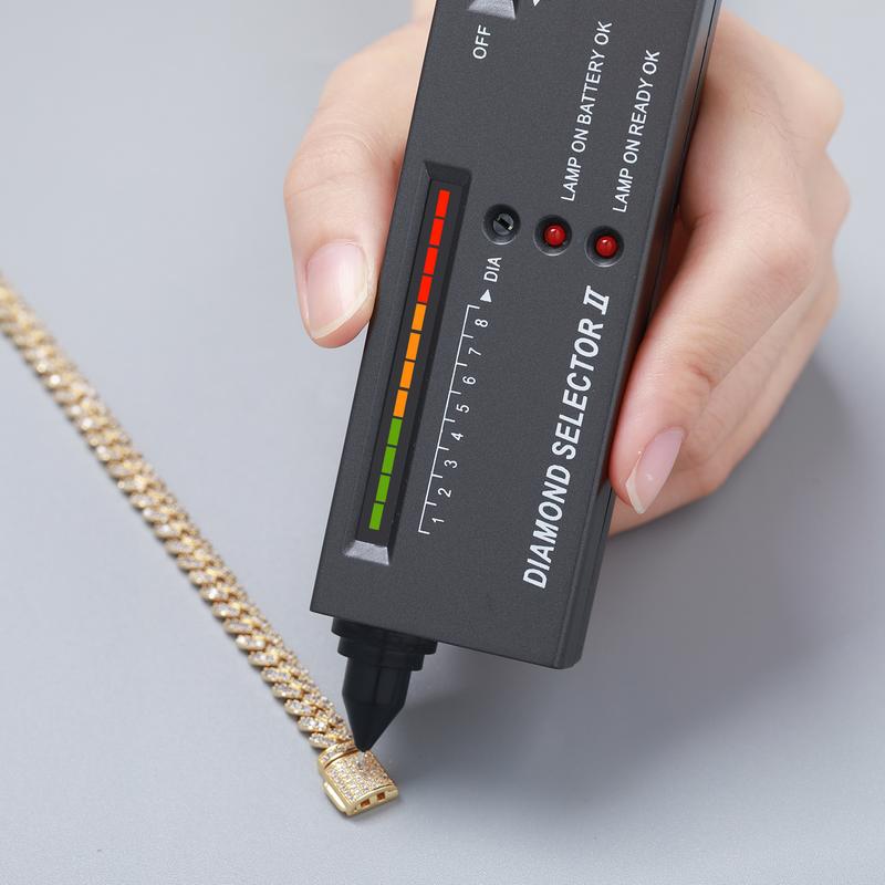 【#N4 】6mm Hip Hop Men's Jewelry Cuban Chain Miami Cuban Chain Ice Out 925 Sterling Silver Synthetic Moissanite Cuban Link Chain Necklace