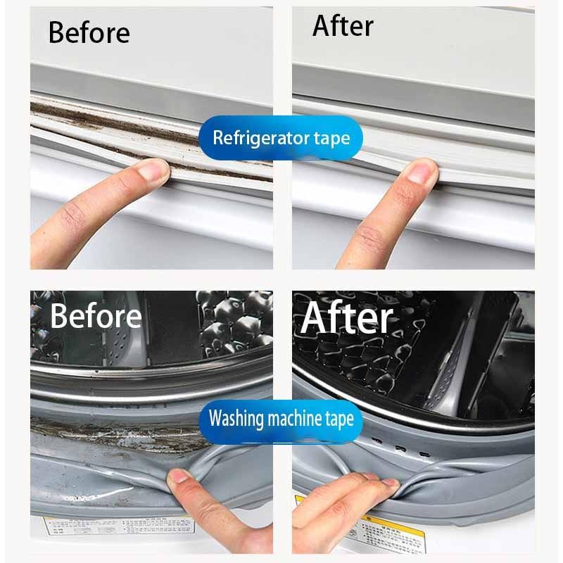 4.23 Oz Mold Removal Gel for Washing Machine Rubber Gaskets, Deep Mold Removal, Sharp Nozzle Design, Effective Cleaning Tile Grout Lines（1pcs）