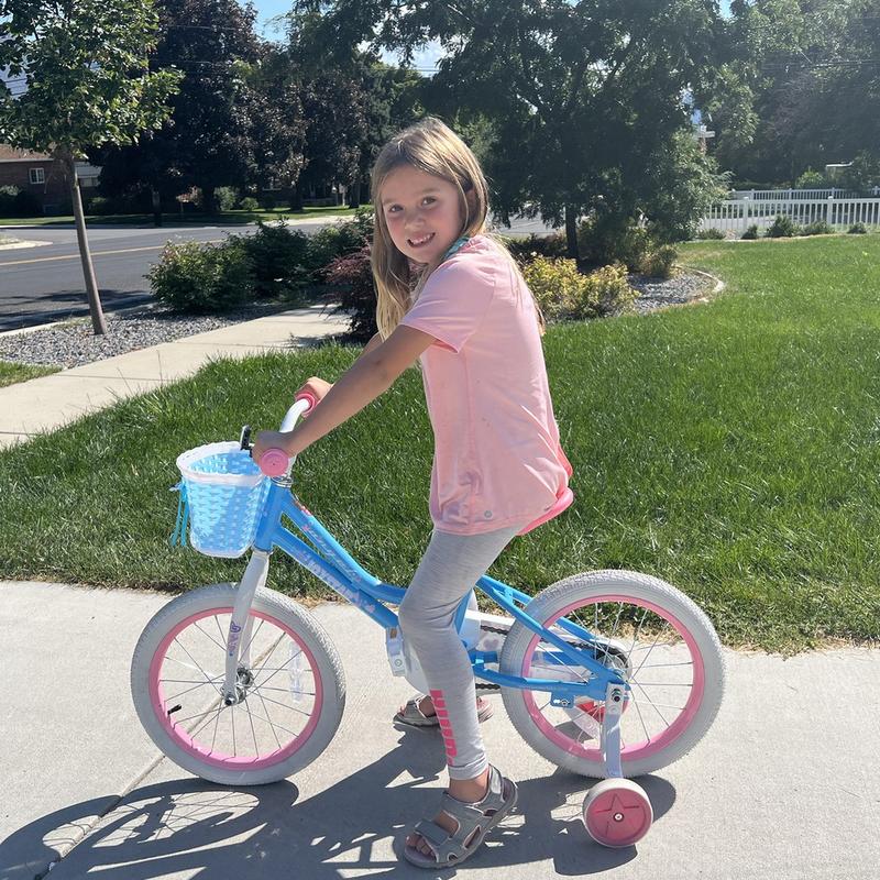 JOYSTAR 12-18 Inch Angel Girls Bike Toddlers Kids Age 3-9 Years Old Kids Bike with Training Wheels & Basket boy girl JOYSTAR 12-18 Inch Angel Girls Bike Toddlers Kids Age 3-9 Years Old Kids Bike with Training Wheels & Basket boy girl