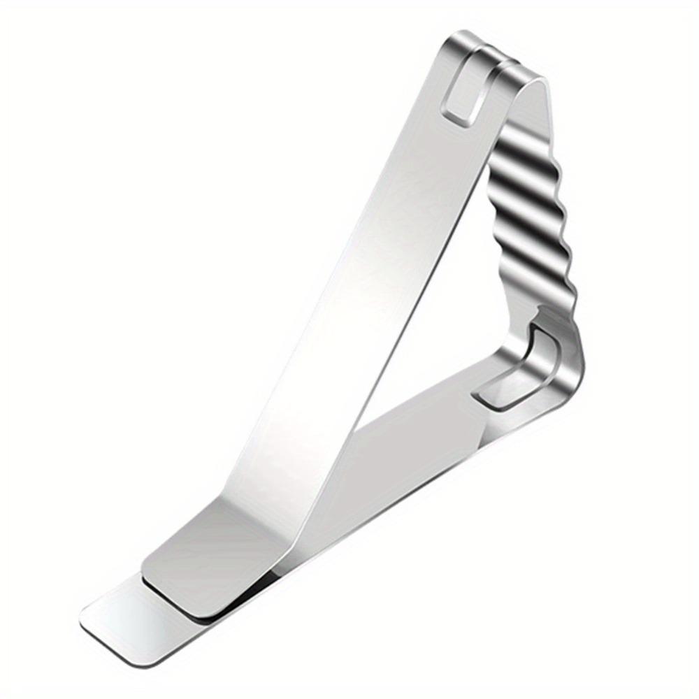 4pcs Tablecloth Clips, Conference Table Anti-Slip Clips, Tablecloth Holders, Picnic Clips, Triangular Tablecloth Clips, Wide-Mouth High-Elasticity Long-Nose Tablecloth Clips, Table Surface Clips