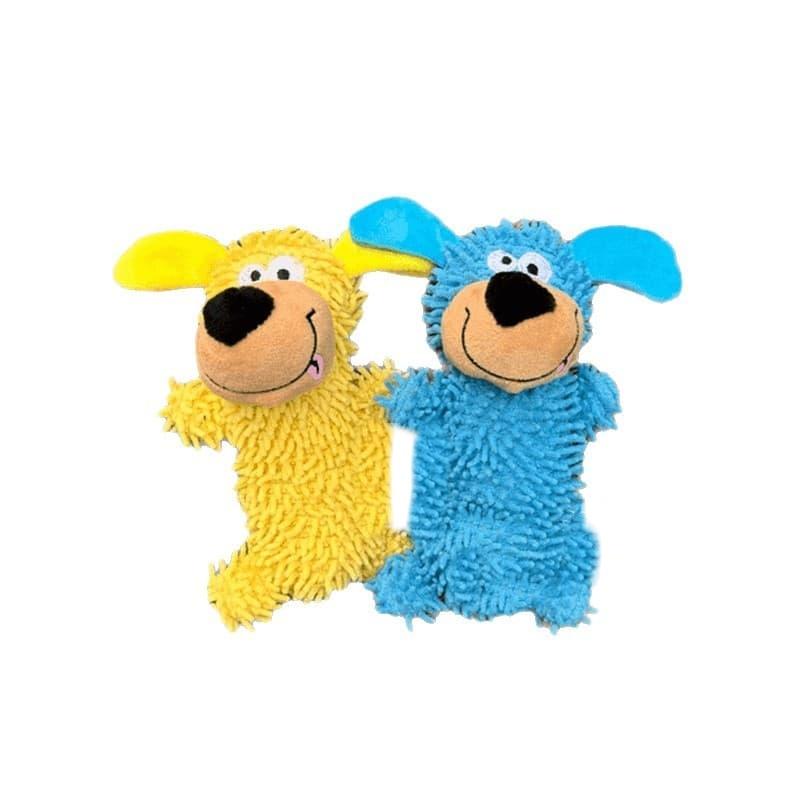 Durable Dog Toy Chew Resistant Pet Supplies, Soft Plush Self-Entertainment Solution, Sound Emitting Interactive Playthings for Dogs