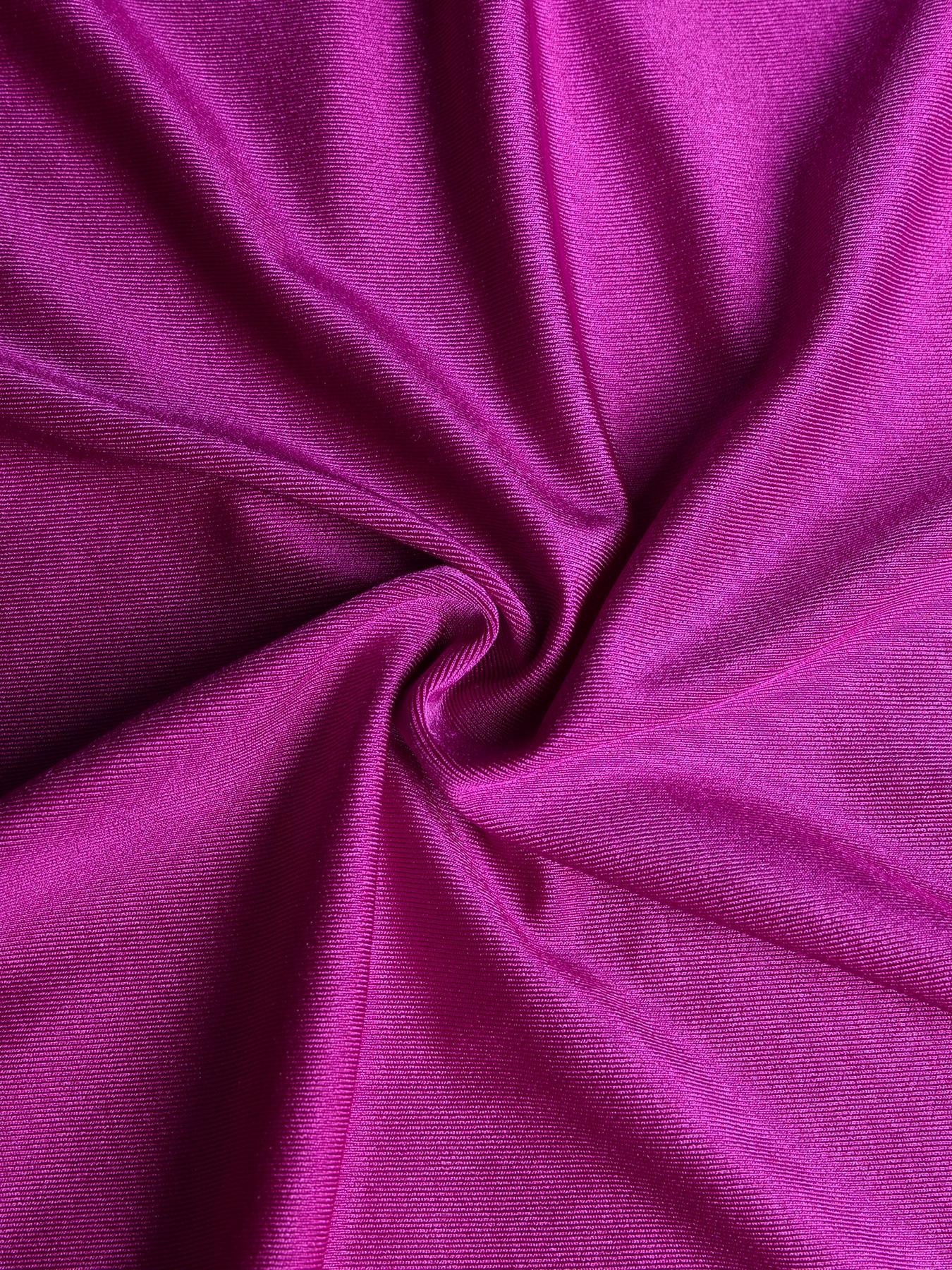 Women's Elegant Chic Fall Winter Dress, High Waist Long Sleeve Twist Design, Solid Plain Color Fitted Maxi Dress, Casual Fashion for Women