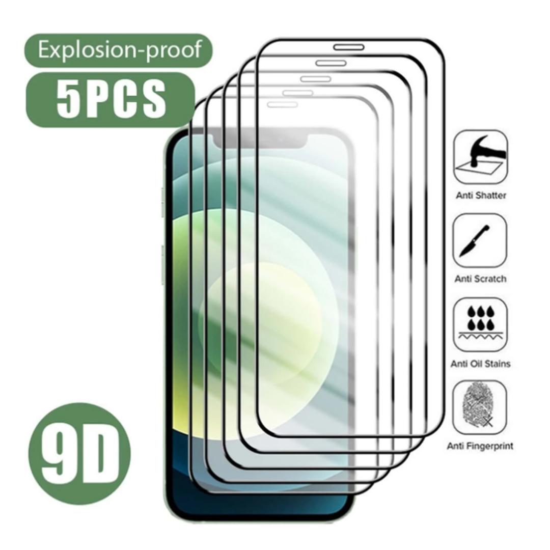 5pcs/10PCS Scratch Resistance Tempered Film Transparent Toughened Glass HD Phone Screen Protector Is Applicable To Apple Phone Models Including Apple Phone17Air 16 15 14Plus,13,12Mini,11ProMax, Xr, Xs,  Explosion-Proof Shatterproof Scratch Proof