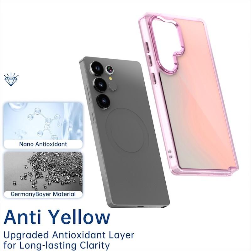 Anti Yellow Gradient Metal Lens Protect Case For Samsung A17 A36 A56 ...