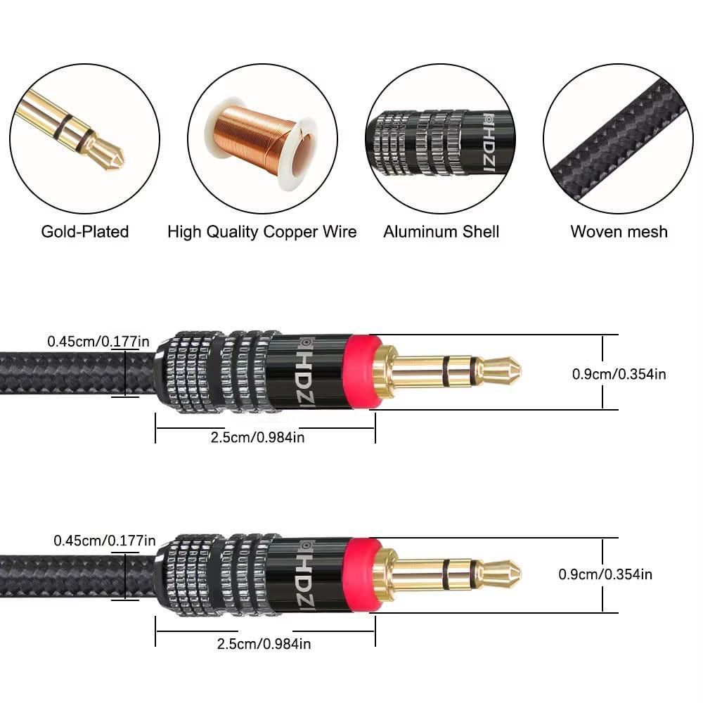 High-End Monster Oxygen-Free Copper HiFi Rca Audio Signal Cable, CD Amplifier Speaker Wire, Two-To-Two Line, Premium Sound Quality