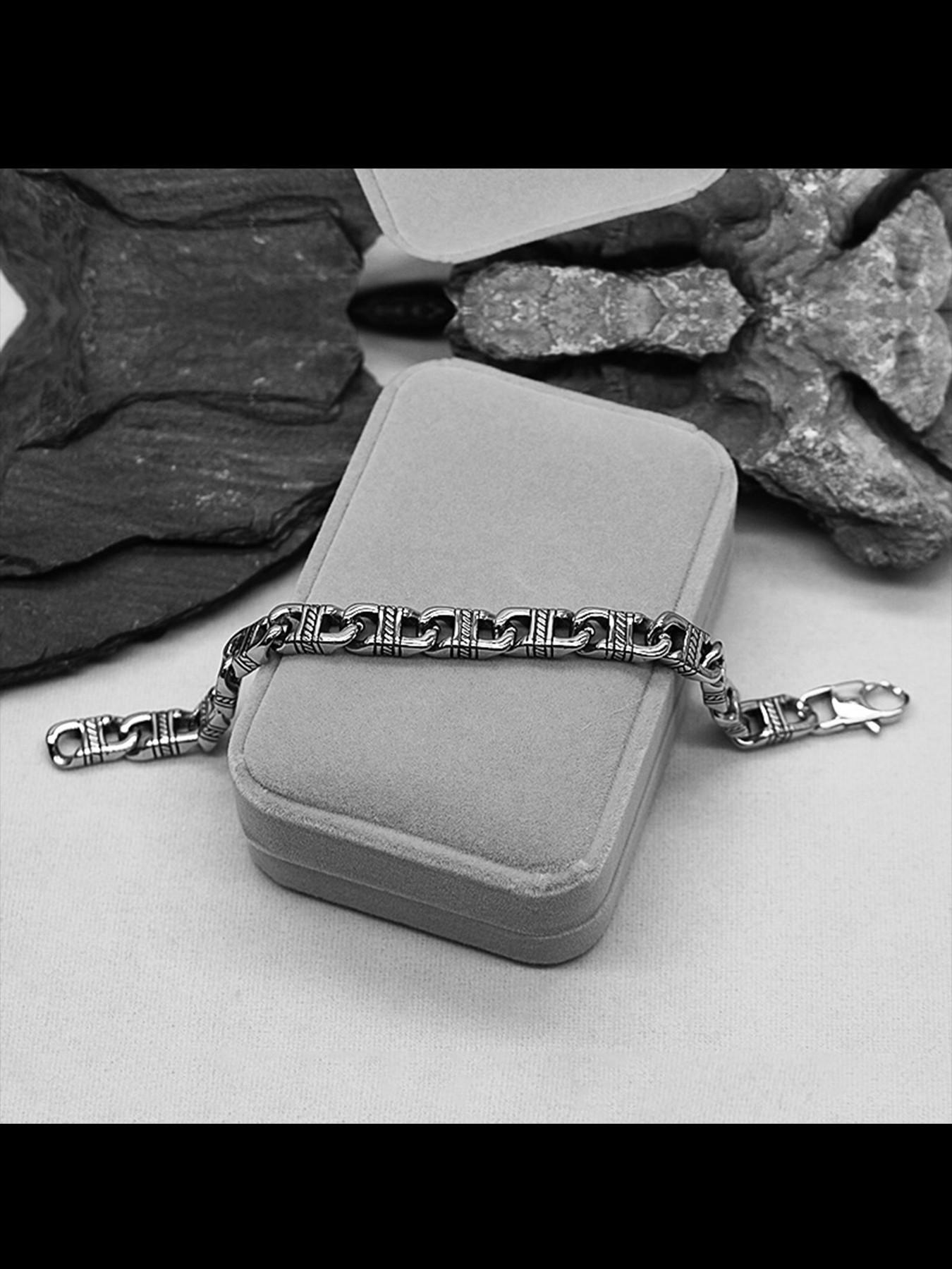 New Totem Bracelet, Elite Warrior High-End Crafted Wristband, Trendy Retro Hip-Hop Style, Unique Personality Accessory