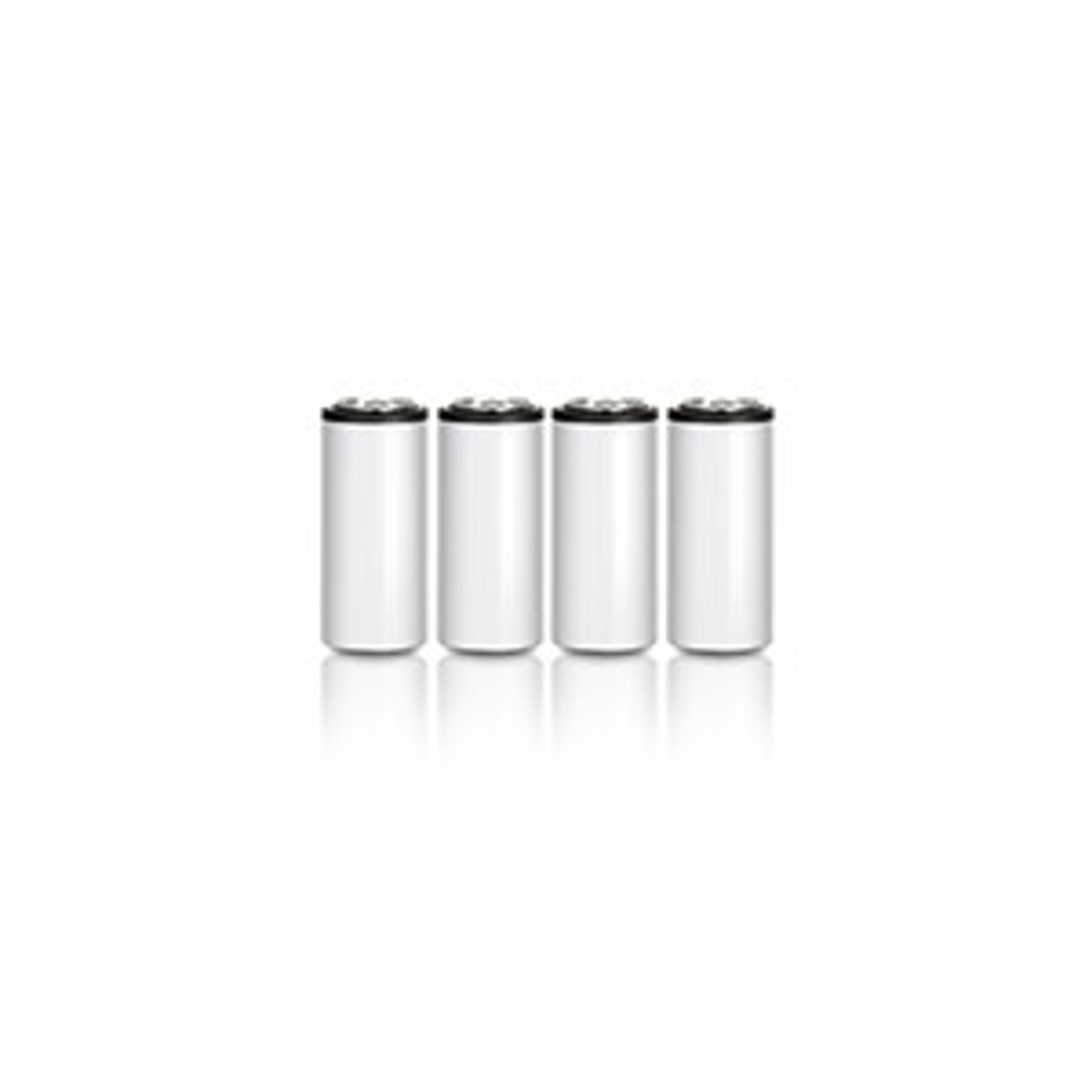 4 Pack 12 OZ Sublimation Can Cooler Insulator Blanks White | Double Wall Stainless Steel Beer Can Cooler, Beer Holder Tumblers Cups, for Tumbler Heat Press Sublimation Oven Printing