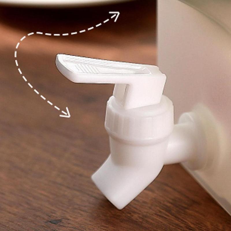 3.5L Water Dispenser for Fridge with Faucet, High & Low Temp Resistant BPA Free Beverage Chiller | Versatile Cold Water Jug for Iced Tea, Cocktails, Lemonade & Fruit Infused Water | Perfect for Kitchen, Outdoor Picnics, Camping, Gym, Party & Home Use