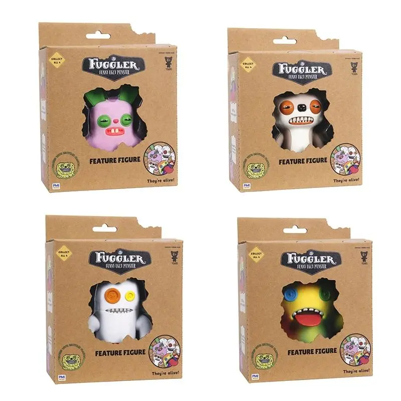 Original Fuggler Blind Box Toys Funny Twist Series Random Edition Action Figurines Cute Teeth Monsters Figure Dolls Gifts
