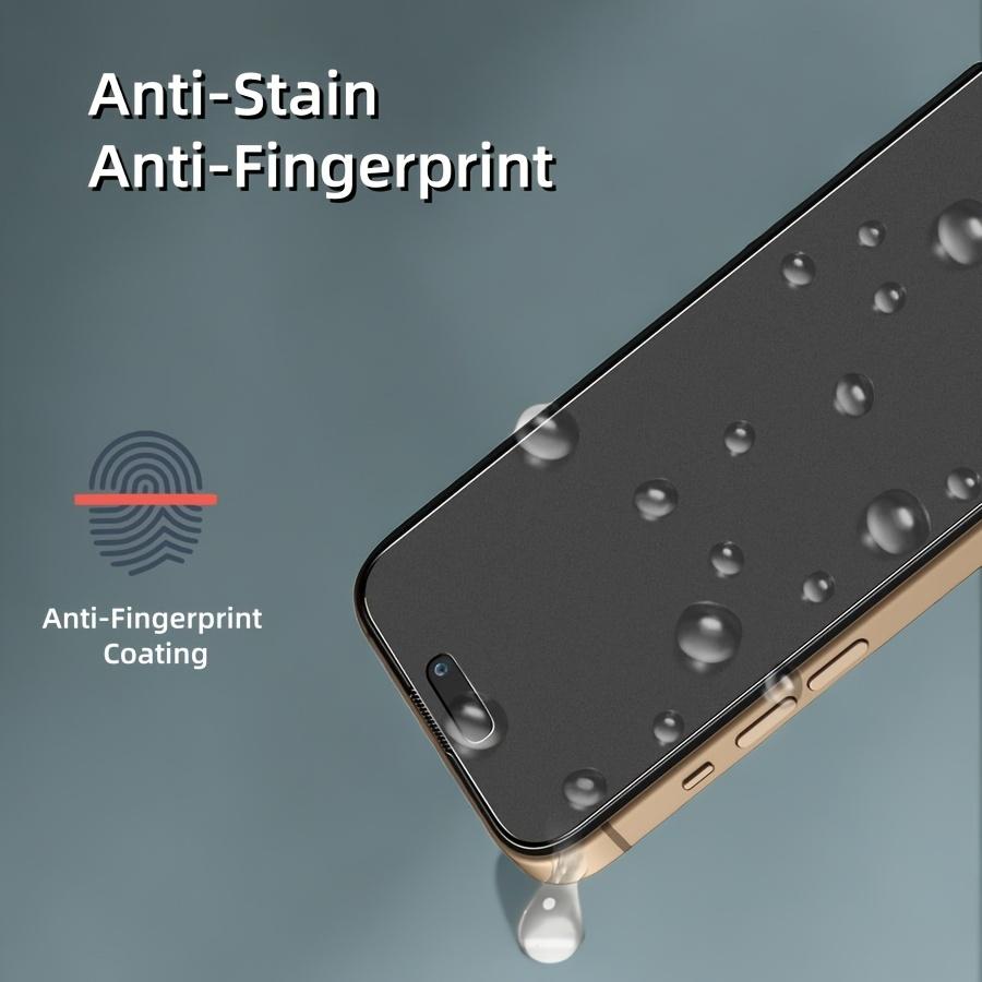 2 Pcs Matte Privacy Tempered Glass Screen Protectors Compatible With IPhone 17 16ProMax/15/14/13/12/11/XR/X/XS, Anti-Fingerprint, Anti-Scratch