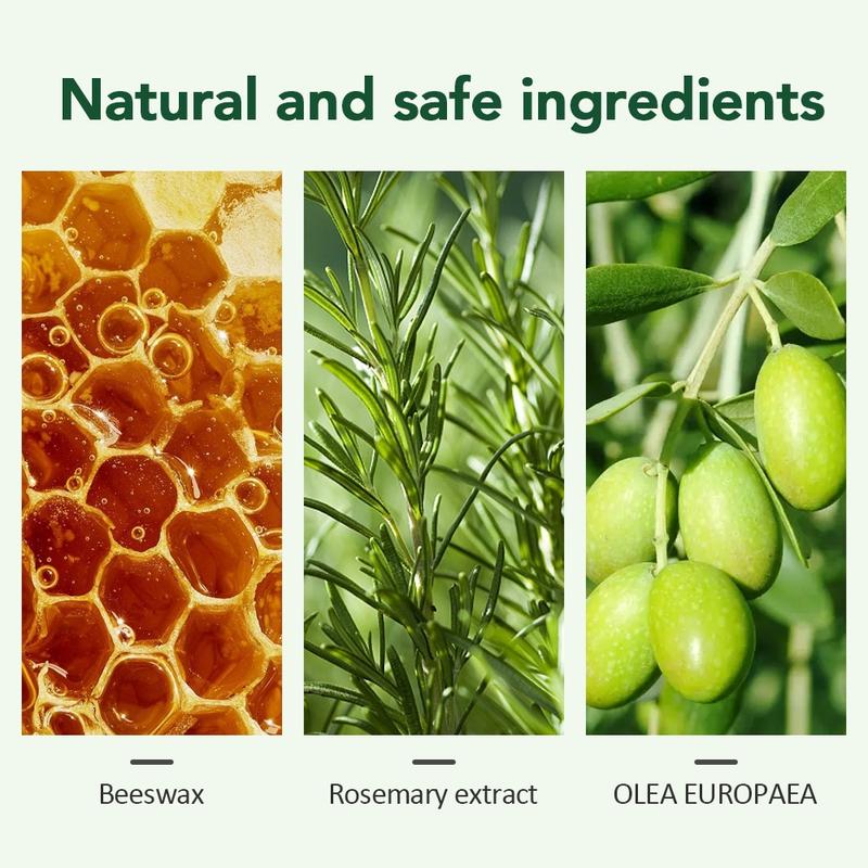 Rosemary Wax Stick Lipstick Frizzy Hair Hairline Pomade Wax Stick Mild Hair Styling Hair Gel For Kids & Adults Hair Care Products