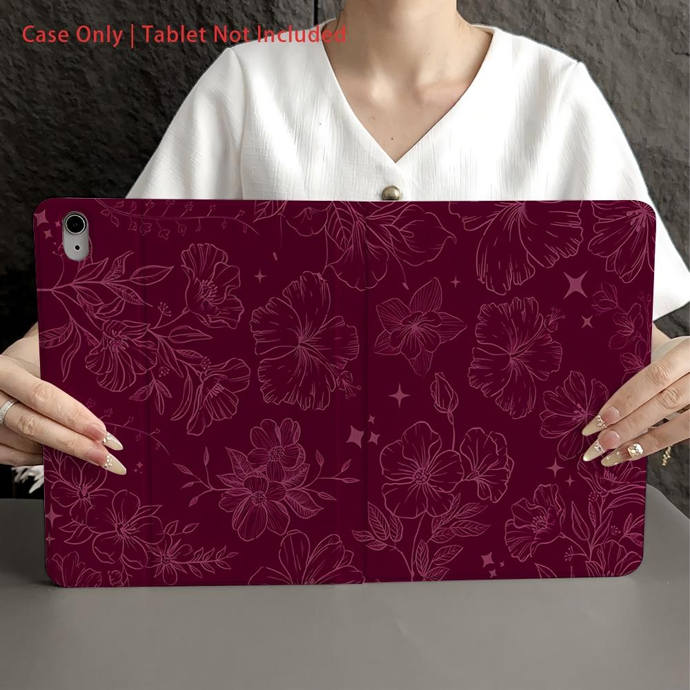 A Tablet Case with Pen Holder compatible with iPad Pro11/iPad (8th Gen)/iPad Air 4/5/iPad 10th Generation/iPad Air 13(M3 2025)/iPad Air 11(M3 2025)/iPad 11(A16 2025)/Galaxy Tab S10+/S9/A9 /Xiaomi6/6PRO/7/7PRO Tablet Protective Cover