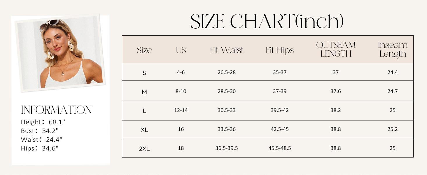 Grace Karin Women Elastic Waist Flared Pants Casual Vacation Full Length Bell-Bottoms SpringStatements Grace Karin Women Elastic Waist Flared Pants Casual Vacation Full Length Bell-Bottoms SpringStatements