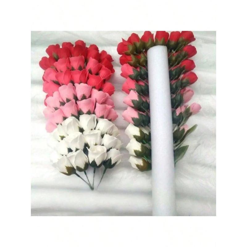 4 Pack Cylindrical Floral Foam Rods, Creative Floral Arrangement Sticks, DIY Floral Decoration, Sturdy Base Support For Fresh Flowers, DIY Bouquet Craft Supplies