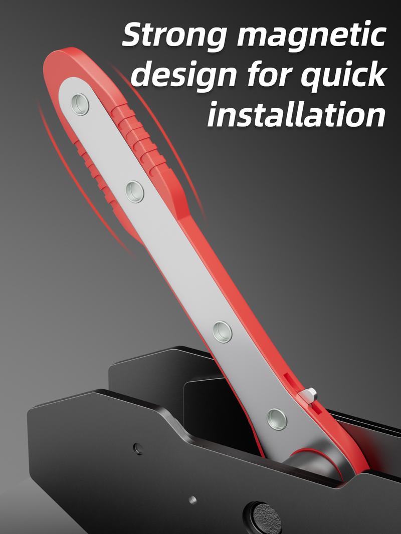 Brake Caliper Press Tool Car Piston Spreader Pad 360 Degree Swing Ratchet Hand Wrench Expander for Single Twin Quad Piston Disc Brake