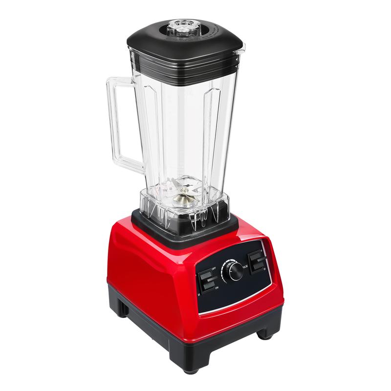 3HP Commercial Blender 24000 RPM High Speed for Smoothies and Ice Blending 2L Large Jar Blender with Stainless Steel Blade for Juice Shake Kitchen Restaurant