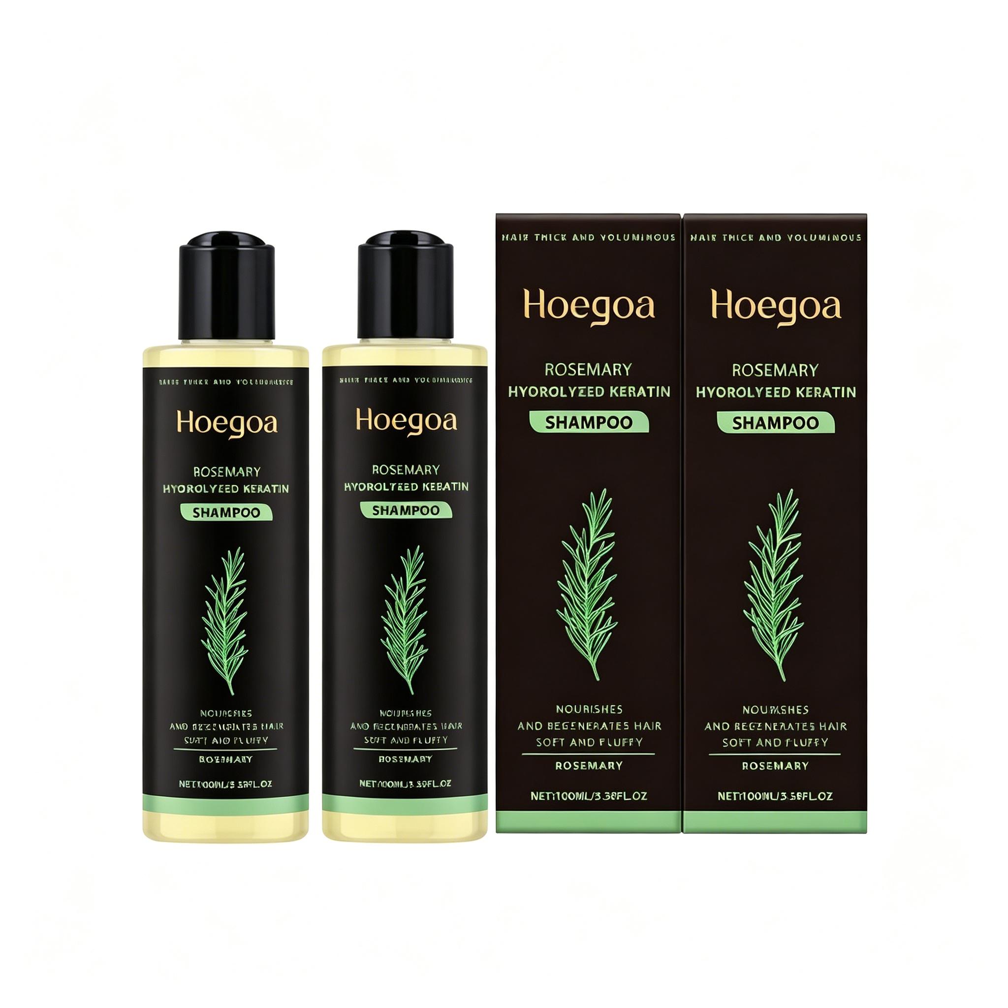 Rosemary Herbal Essence Shampoo, Nourishing Volumizing Hair Care, Suitable for All Hair Types, Unisex, Travel Size, Gift Idea