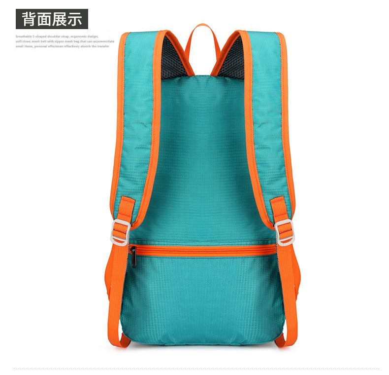 Ultra Light Foldable Backpack - Water-Resistant Large Capacity Sports & Outdoor Bag for Hiking, Camping Activities, Ultra Light Backpack