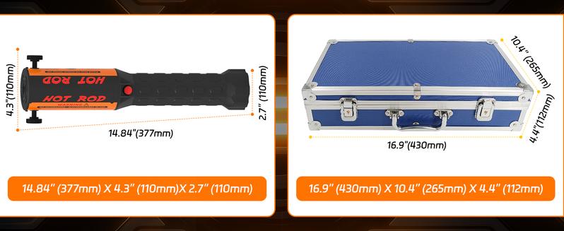 SOLARY Induction Heater Kit 110V – Heavy Duty Automotive Bolt Removal Tool with Blue Aluminum Case