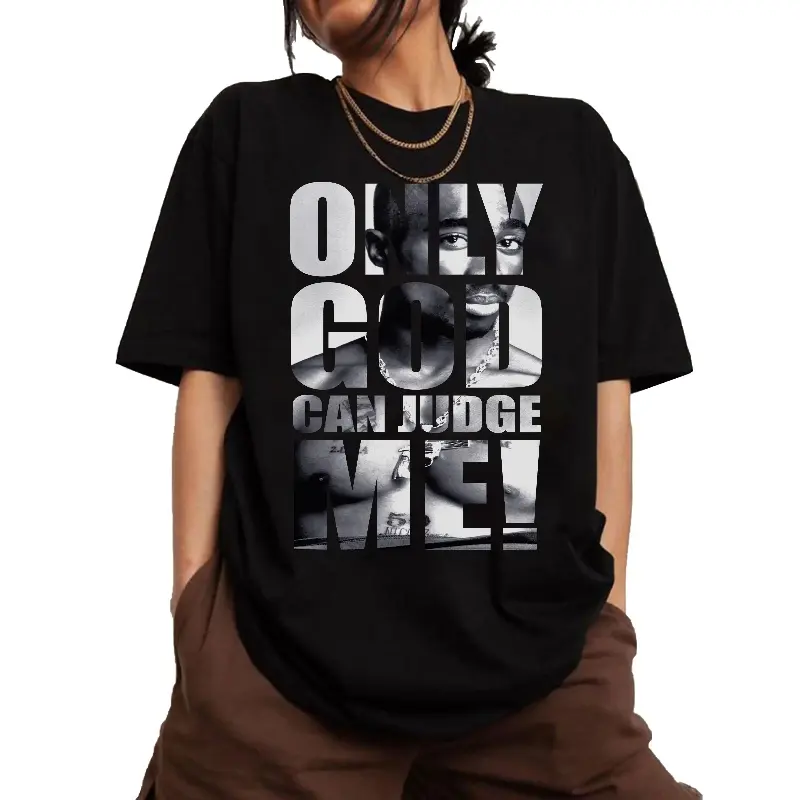 Only God Can Judge Me Tupac Shirt, Tupac Graphic Tee, Tupac Shakur Shirt, 2Pac Shirt, 90s Merch, Hip Hop 90s Legends Shirt, Rapper Shirt, Rapper Merch