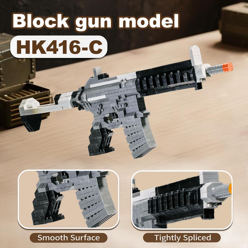 1:3 DIY Building Block Sets - Construction Toys for Kids, Adults & Collectors, Craft Assembling Model Kit with Splicing Bricks for Creative Play