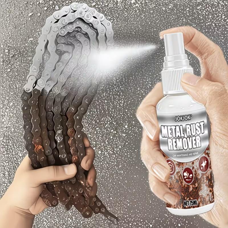 Heavy-Duty Rust Inhibitor, Quick-Action Metal Polish and Rust Converter, Ideal for Car Wheel HUB Rust Removal, Tire and Wheel Care, Jokjok Brand