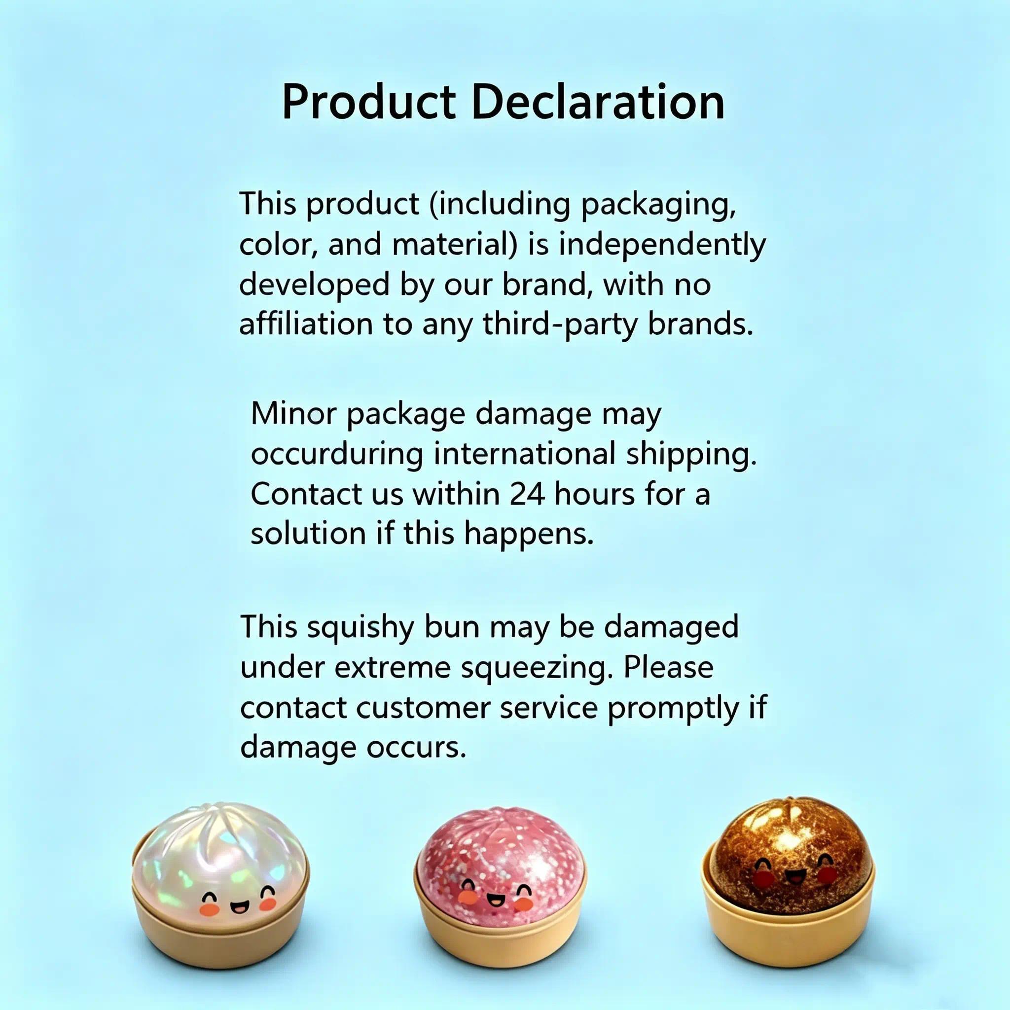 Glitter Series Expressive Big Dumpling Squishy - Blind Box, Mysecret Bun Fidget Toy, Soft TPR Material, Stress Relief, Unboxing Surprise,  Rare squishy Random Style per Pack. Perfect for graduation, great for students to exchange gifts.