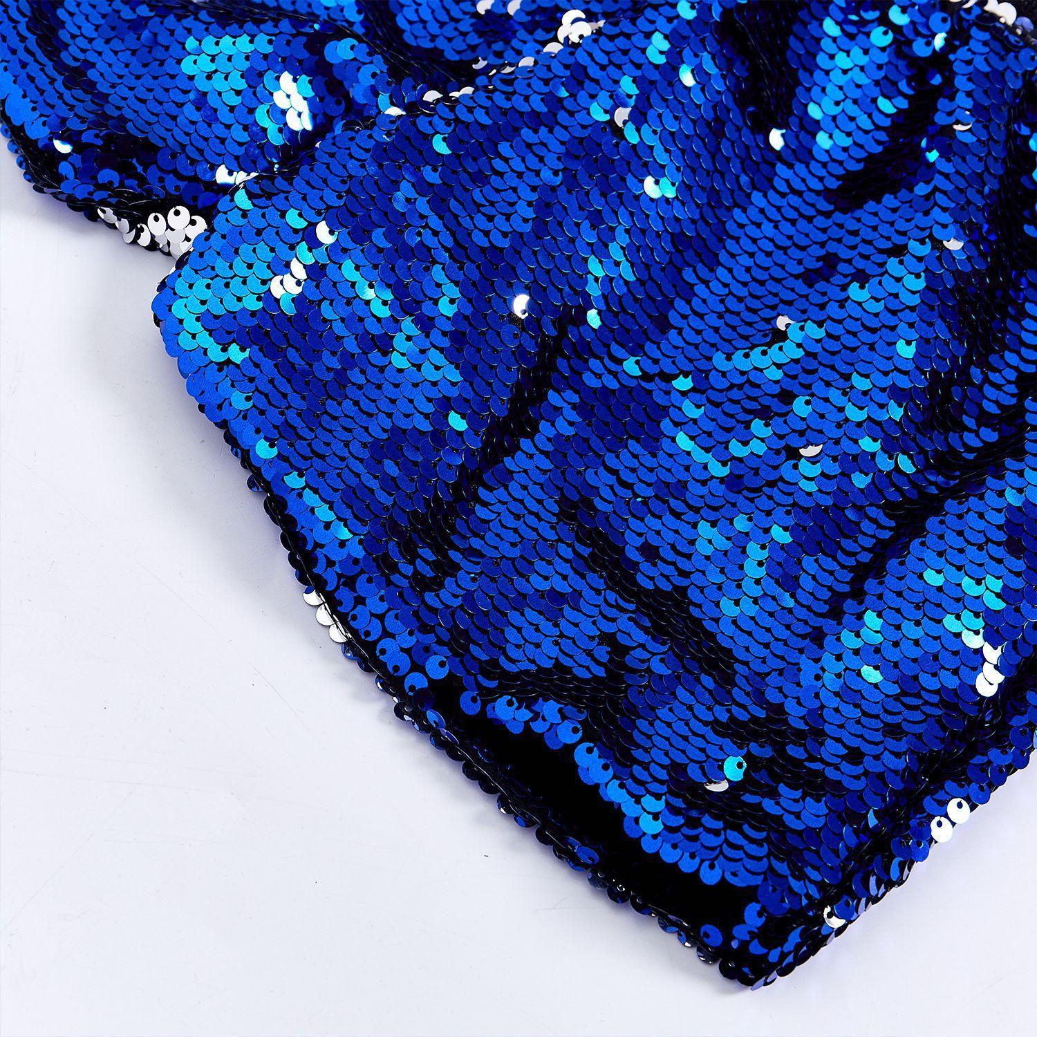2026 New Reversible Sequin Shorts for Women,Versatile Elastic Waist Loose Fit Street Style Cool and Trendy Womens Sequined Short