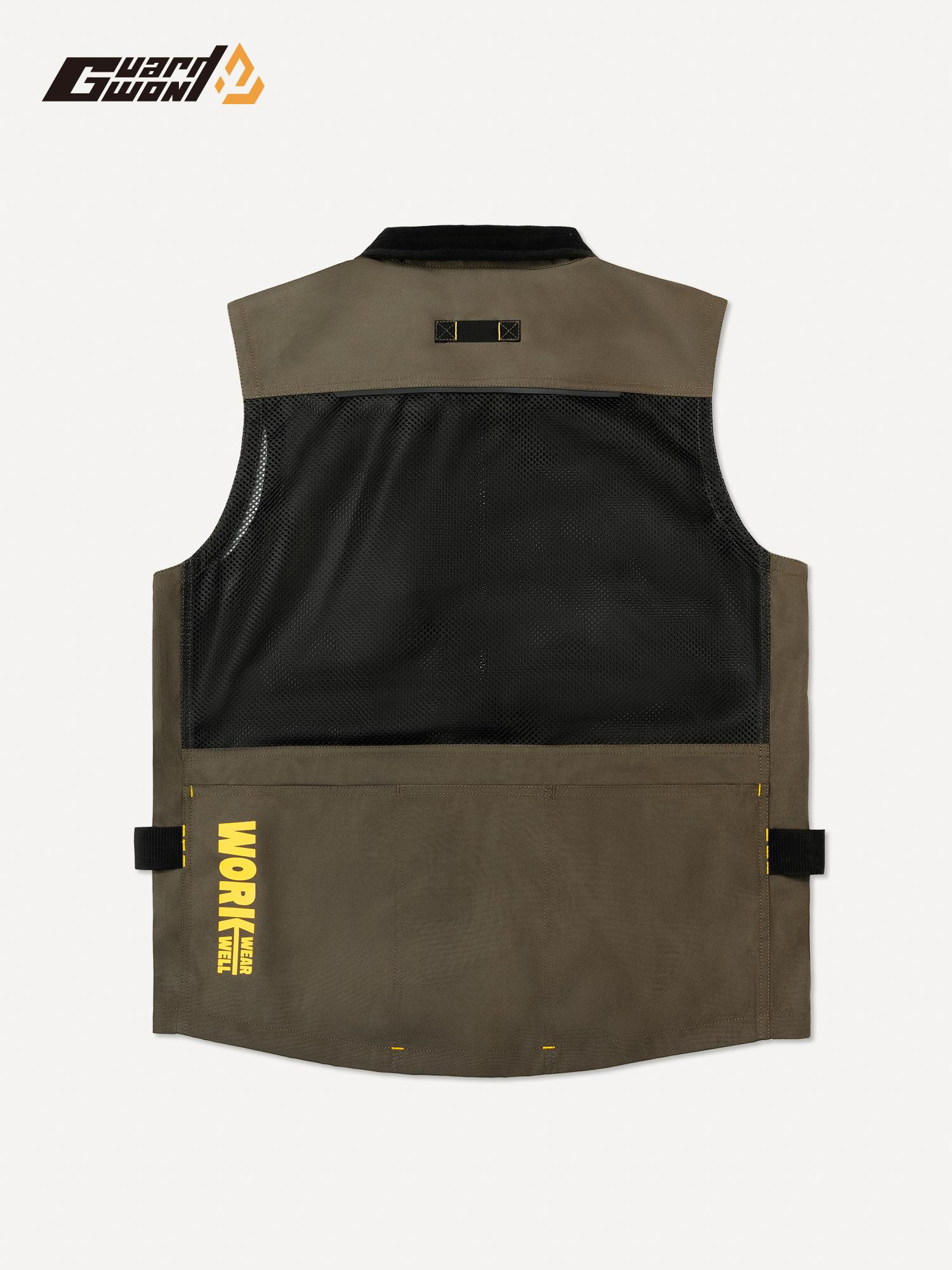 Men's Multifunctional Work Vest Jacket, Tool Apron for Men, Versatile Utility Vest for Work, Durable and Comfortable