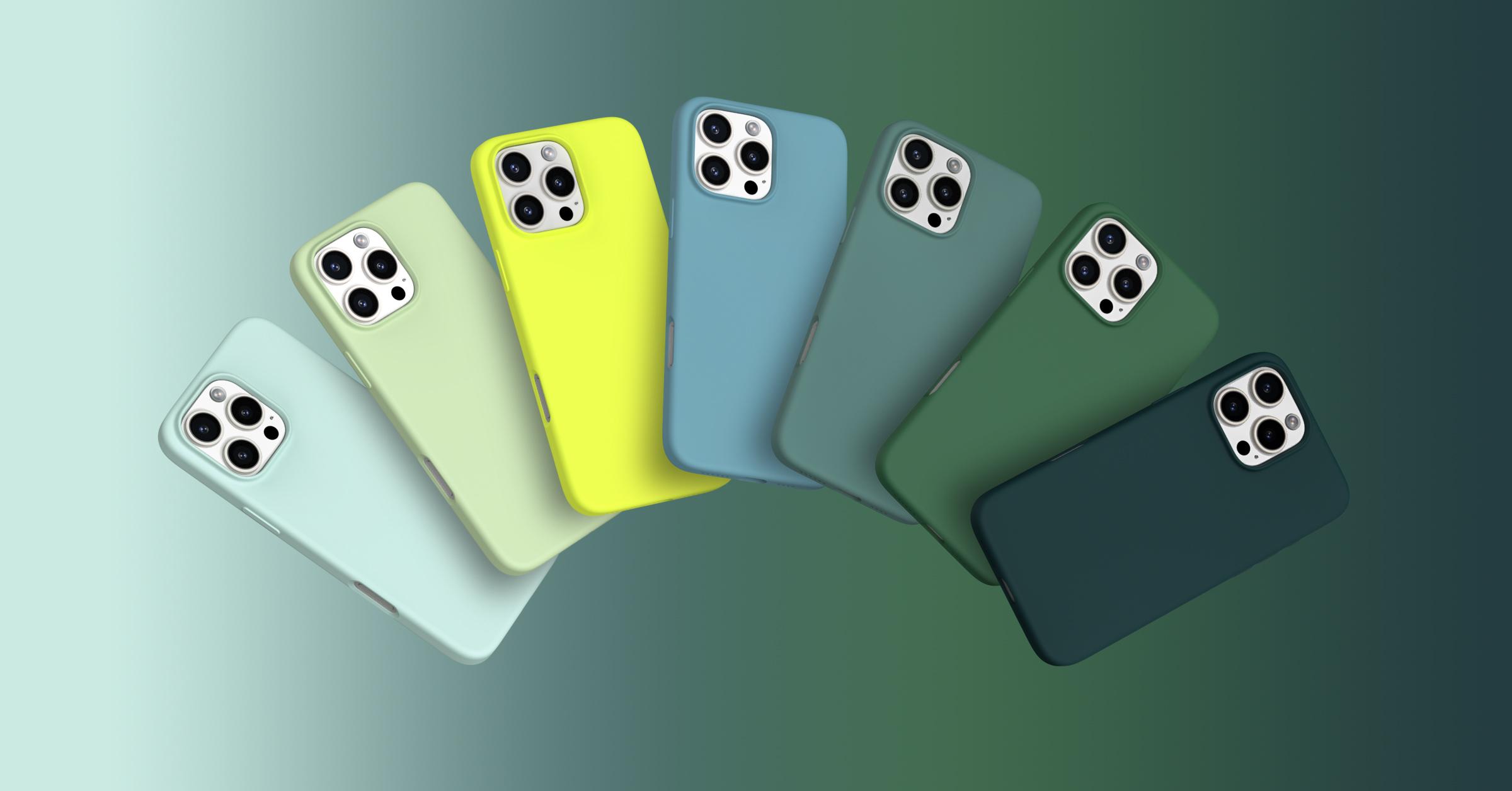 ORNARTO Silicone Case for iPhone 17 16 15 14 13 12 Series, Full-Body Protection for Smartphones, Silky-Soft Touch Cellphone Casing, Shockproof Cover